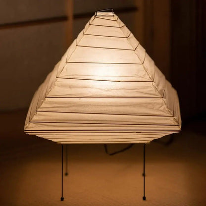 Handcrafted Origami-Style Paper Table Lamp