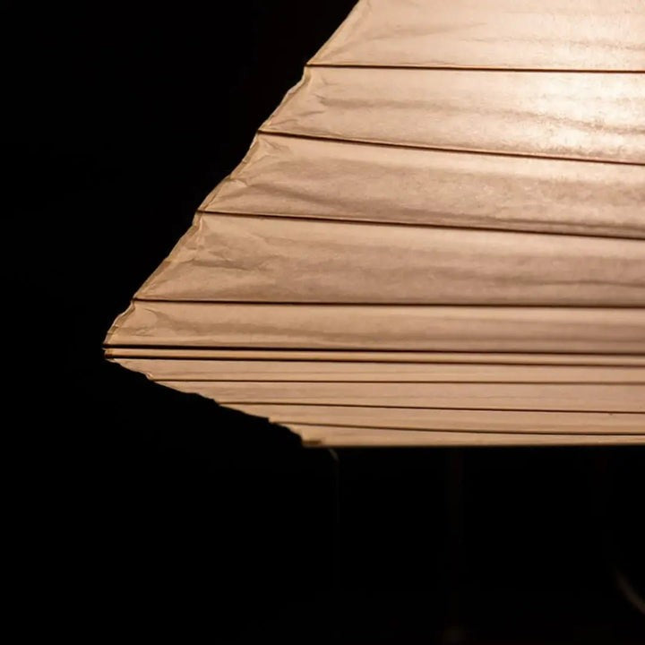 Handcrafted Origami-Style Paper Table Lamp