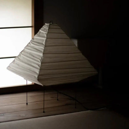 Handcrafted Origami-Style Paper Table Lamp