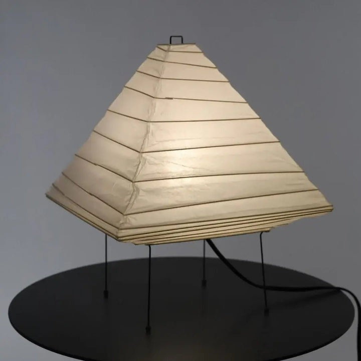 Handcrafted Origami-Style Paper Table Lamp
