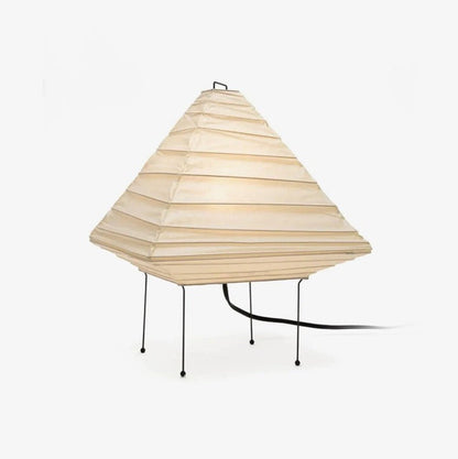 Handcrafted Origami-Style Paper Table Lamp