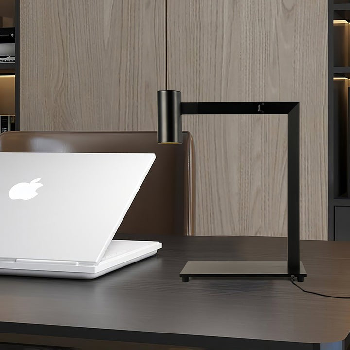 Industrial-Style Metal LED Table Lamp