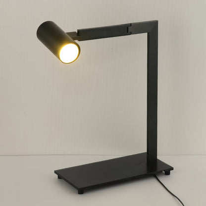 Industrial-Style Metal LED Table Lamp