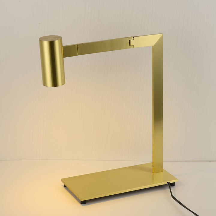 Industrial-Style Metal LED Table Lamp