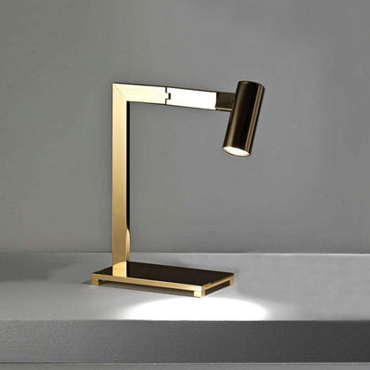 Industrial-Style Metal LED Table Lamp