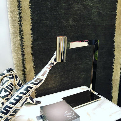 Industrial-Style Metal LED Table Lamp