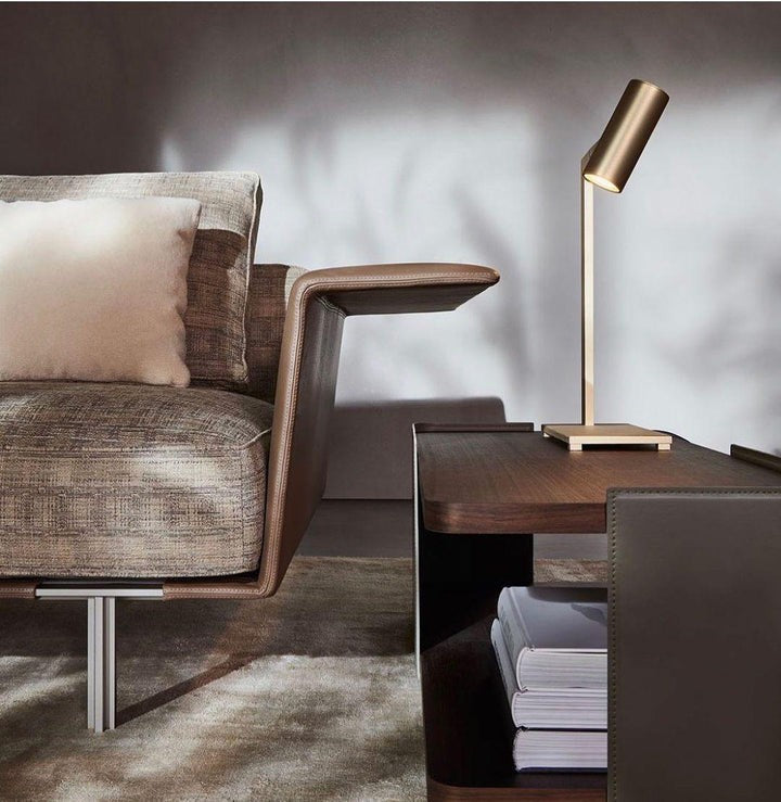 Industrial-Style Metal LED Table Lamp