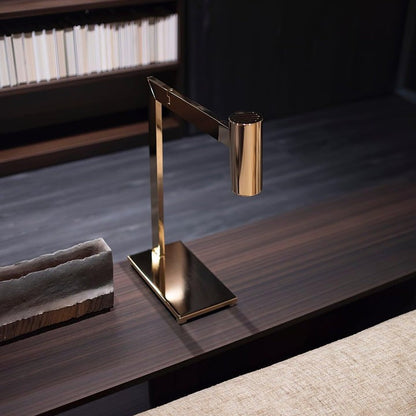 Industrial-Style Metal LED Table Lamp