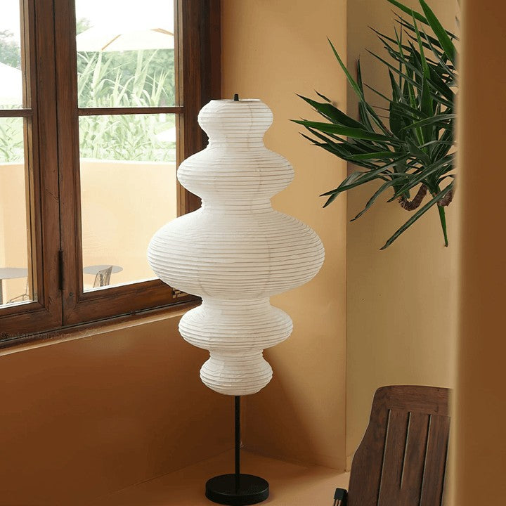 Juni Origami-Style Paper Floor Lamp