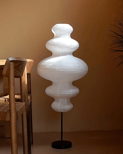Juni Origami-Style Paper Floor Lamp