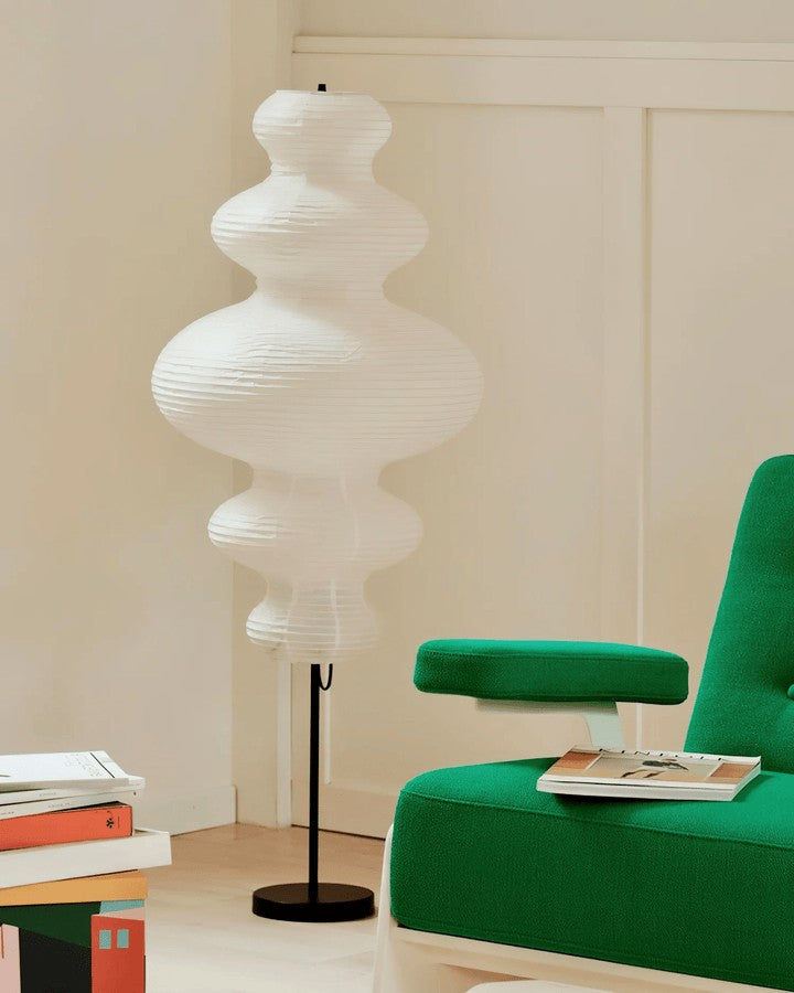 Juni Origami-Style Paper Floor Lamp