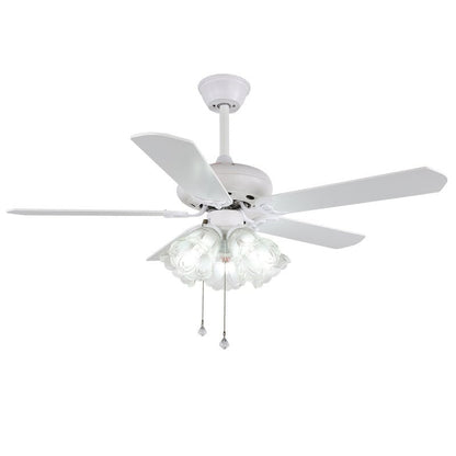 Kids Rainbow Ceiling Fan with Integrated LED Light