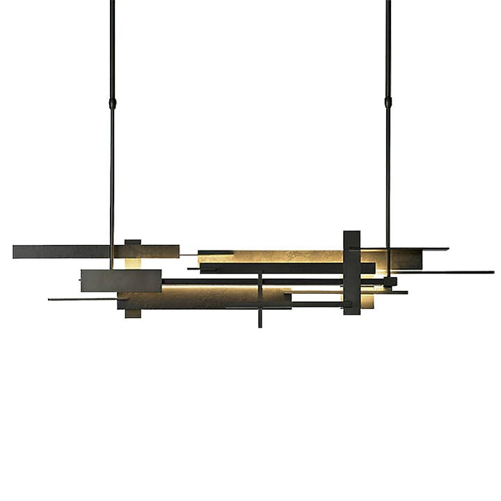 LED Abstract Planar Pendant Light