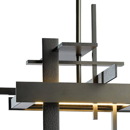 LED Abstract Planar Pendant Light