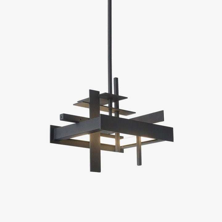 LED Abstract Planar Pendant Light