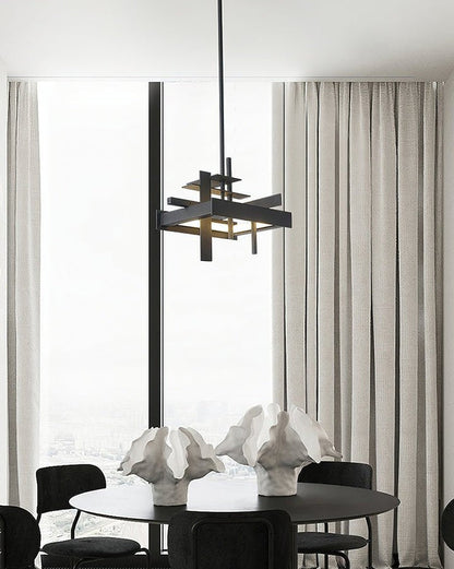 LED Abstract Planar Pendant Light