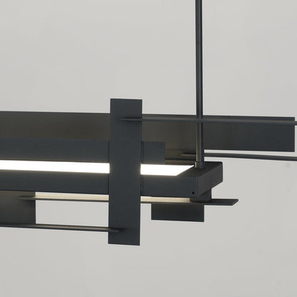 LED Abstract Planar Pendant Light