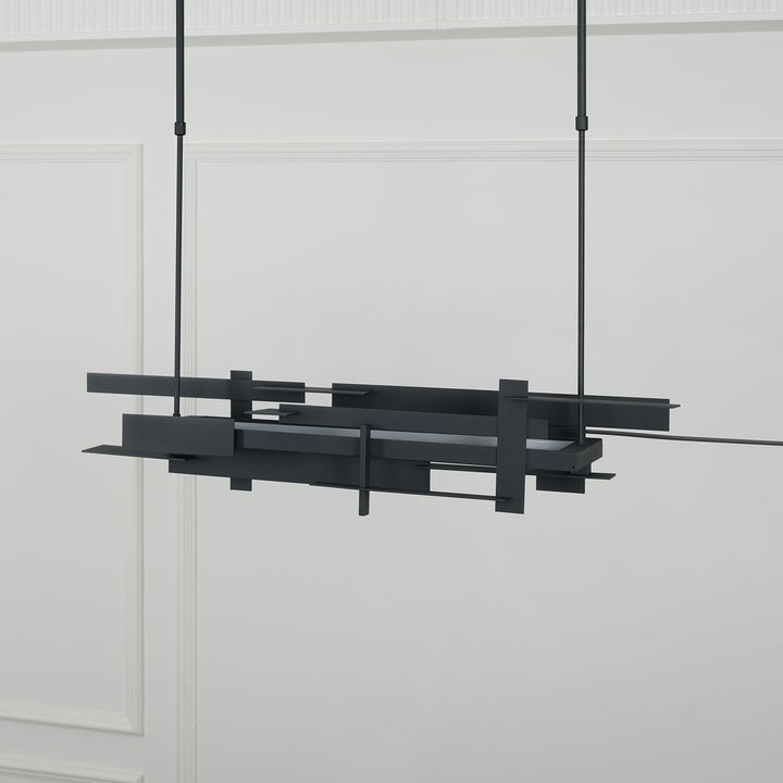 LED Abstract Planar Pendant Light