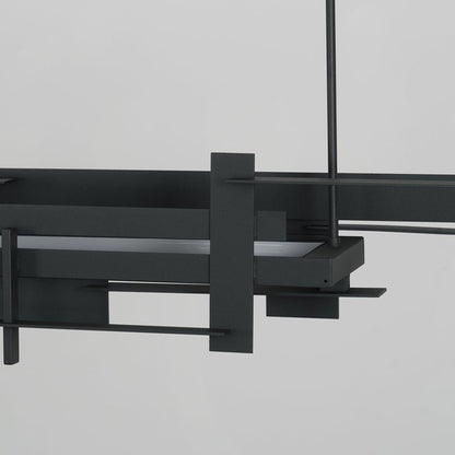 LED Abstract Planar Pendant Light