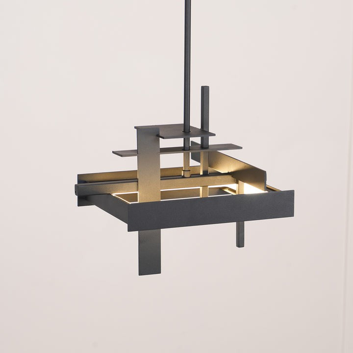LED Abstract Planar Pendant Light