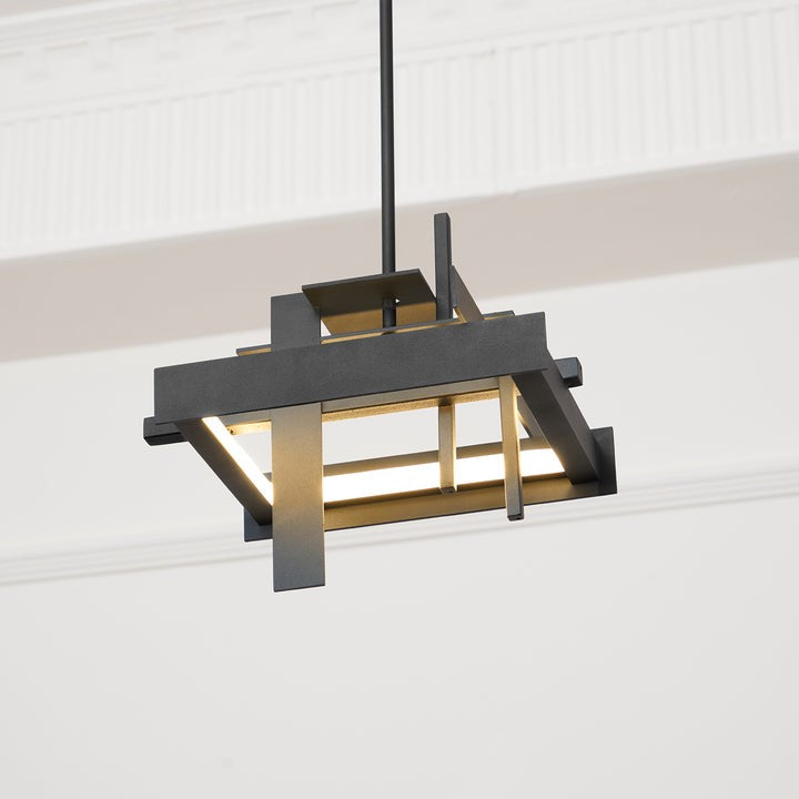 LED Abstract Planar Pendant Light