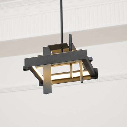 LED Abstract Planar Pendant Light