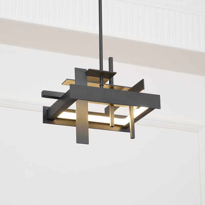 LED Abstract Planar Pendant Light