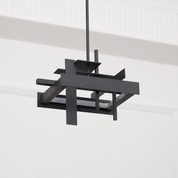 LED Abstract Planar Pendant Light