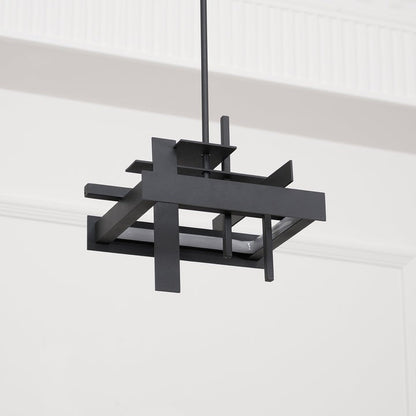 LED Abstract Planar Pendant Light