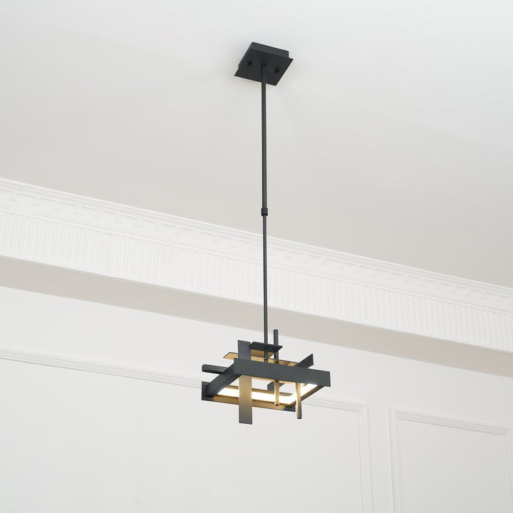 LED Abstract Planar Pendant Light