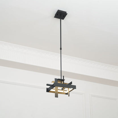 LED Abstract Planar Pendant Light