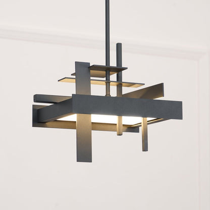 LED Abstract Planar Pendant Light