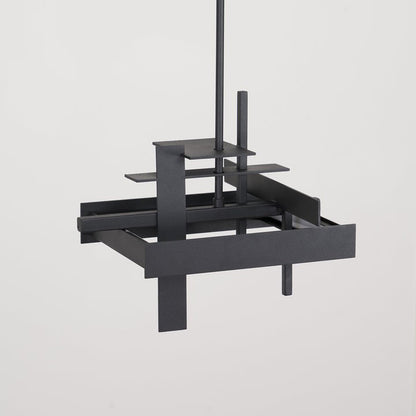 LED Abstract Planar Pendant Light