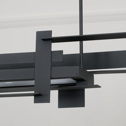 LED Abstract Planar Pendant Light