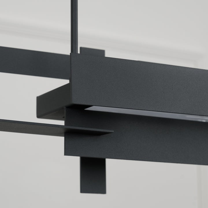 LED Abstract Planar Pendant Light