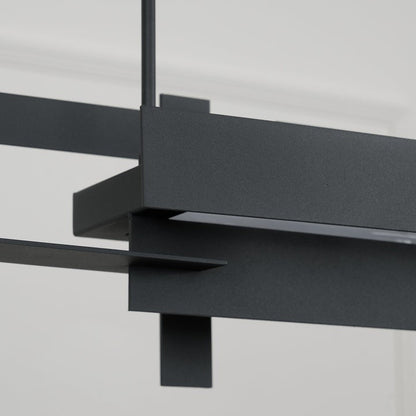 LED Abstract Planar Pendant Light