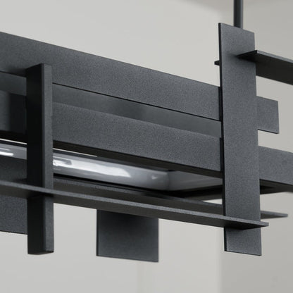 LED Abstract Planar Pendant Light