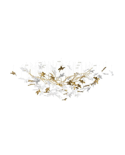 LED Crystal Vine Branch Chandelier