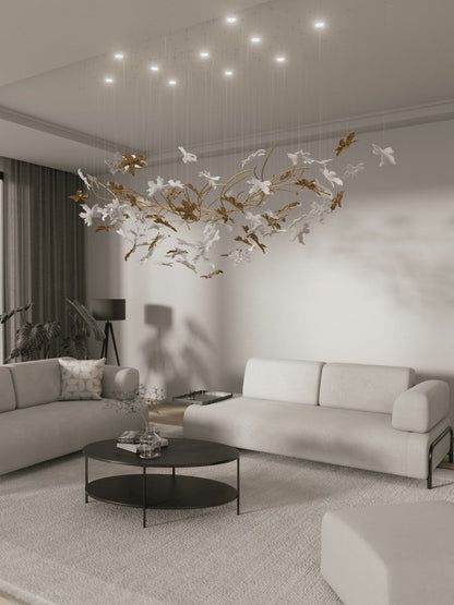 LED Crystal Vine Branch Chandelier