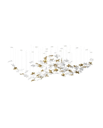 LED Crystal Vine Branch Chandelier