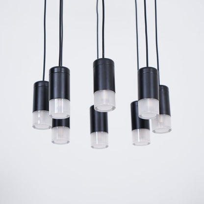 Linear LED Wireflow Chandelier