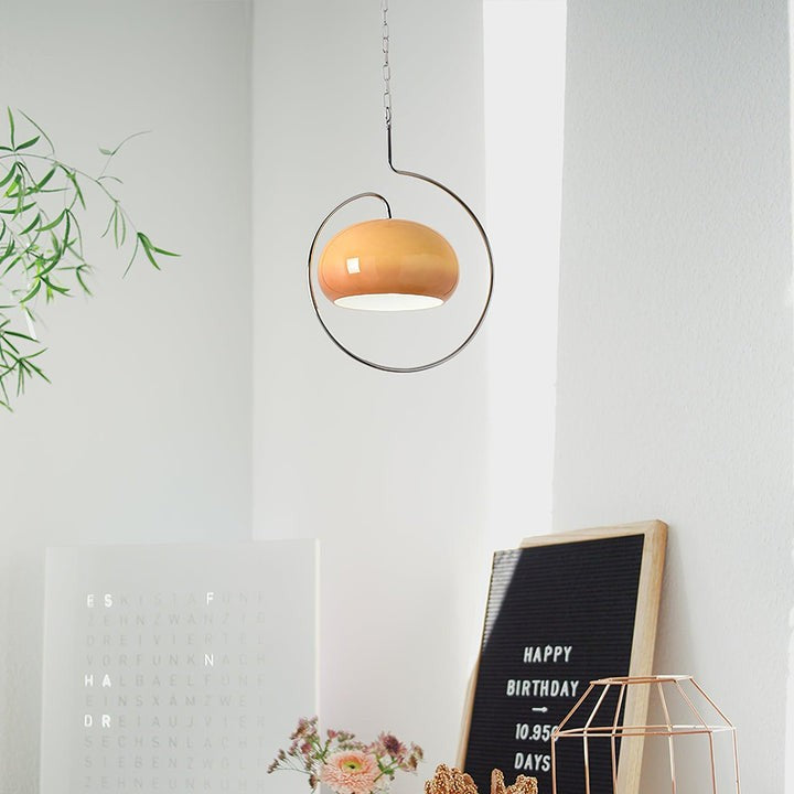 Medieval-Style Iron Pendant Lamp