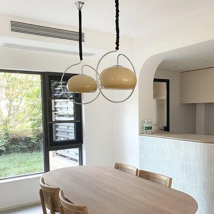 Medieval-Style Iron Pendant Lamp