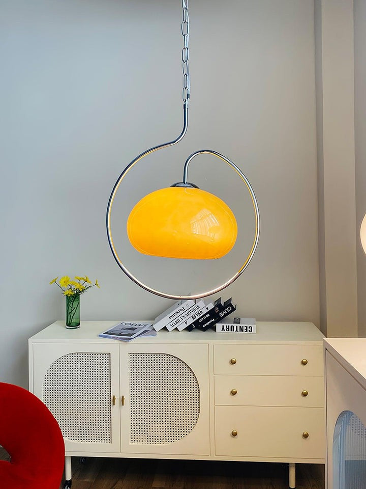 Medieval-Style Iron Pendant Lamp