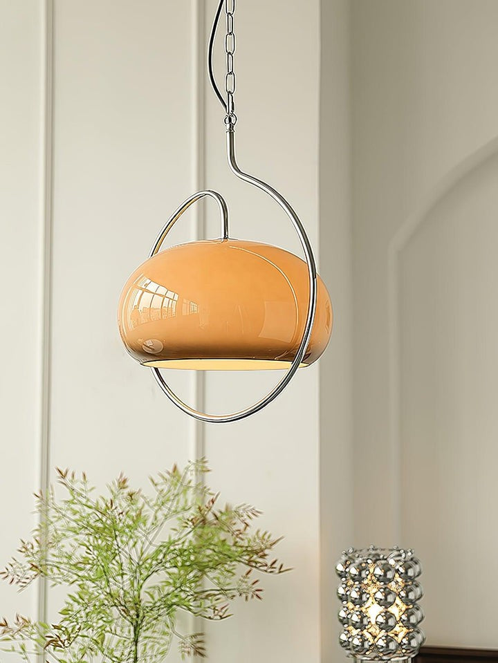 Medieval-Style Iron Pendant Lamp