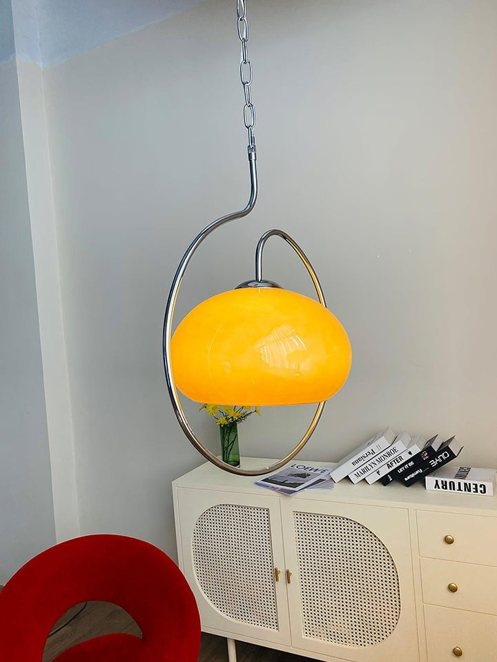 Medieval-Style Iron Pendant Lamp