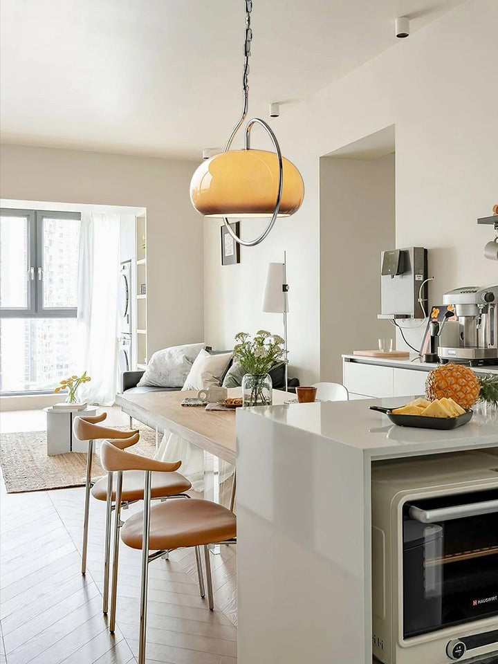 Medieval-Style Iron Pendant Lamp