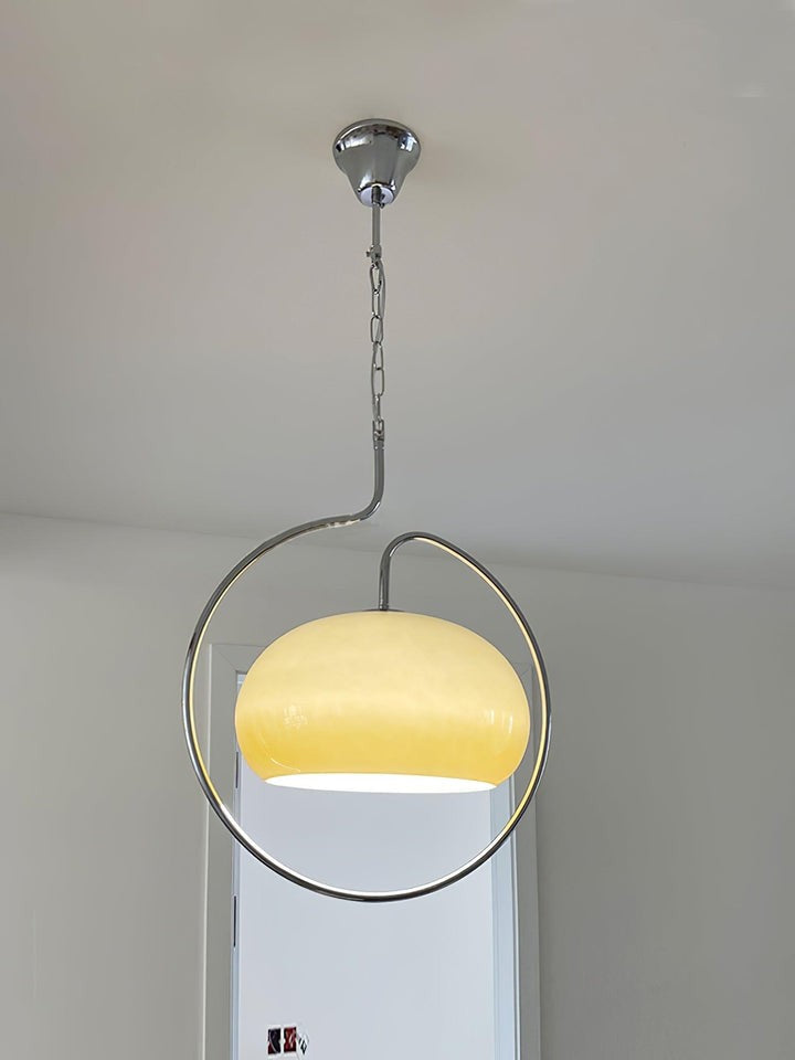 Medieval-Style Iron Pendant Lamp