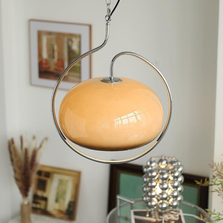 Medieval-Style Iron Pendant Lamp