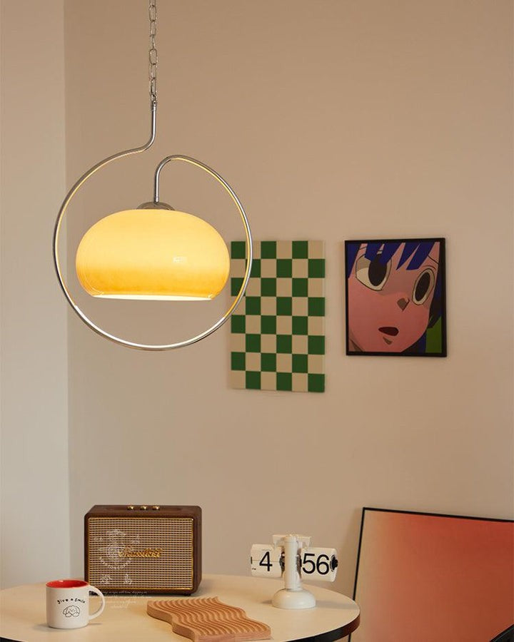 Medieval-Style Iron Pendant Lamp